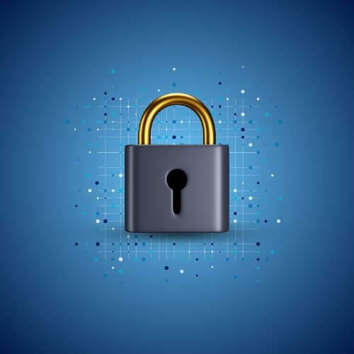 Symbolbild für Datenschutz, Datensicherheit und DSGVO-Konformität